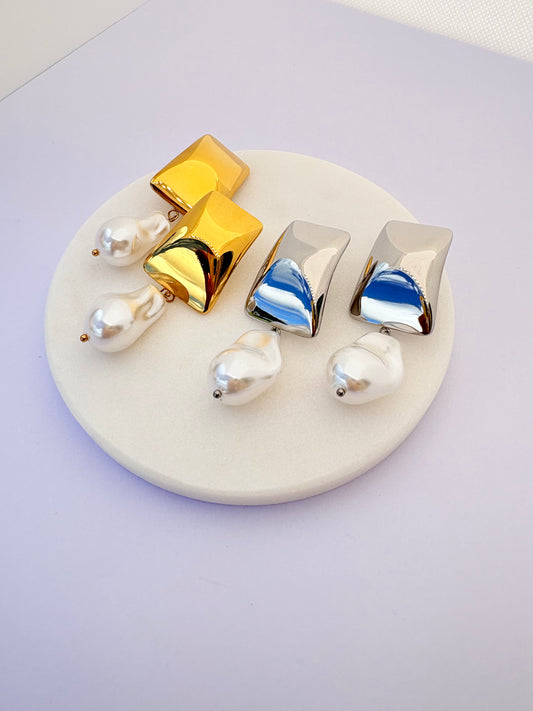 Aretes Big Pearls
